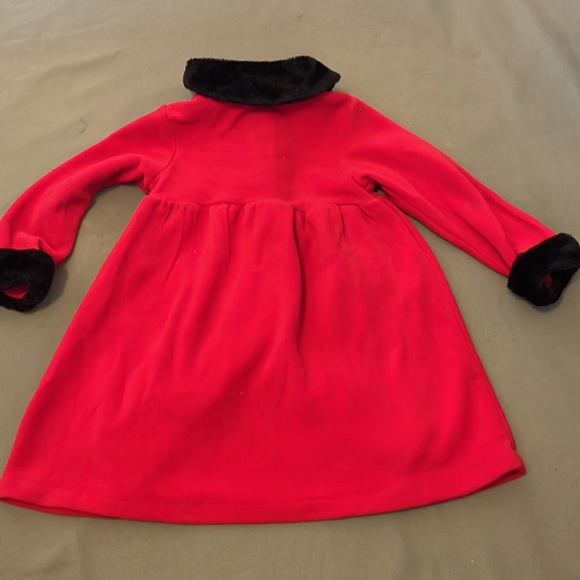 PETE’S PARTNER  red color w Black faux fur collar & sleeves size 6” Girls  Coat - Picture 12 of 16